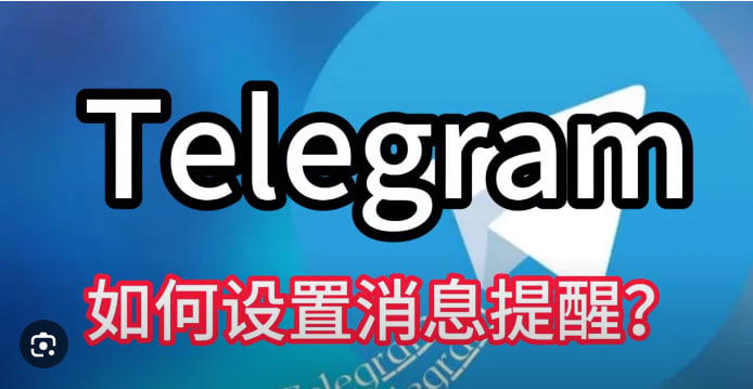 如何在Telegram中设置消息提醒? |Telegram下载