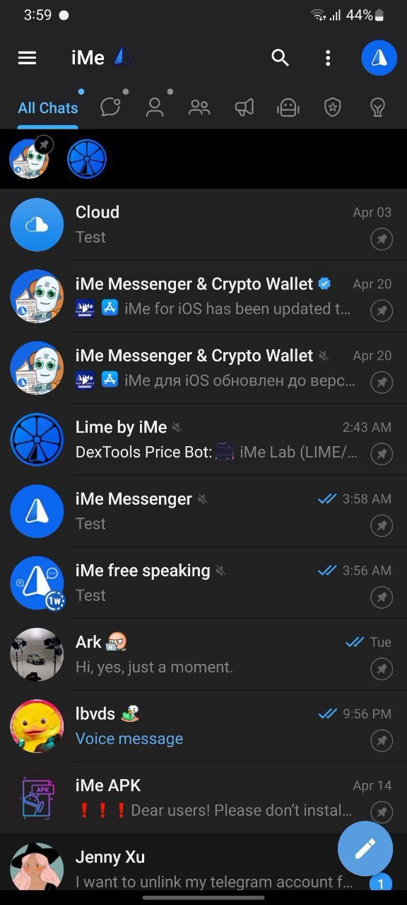 iMe聊天新功能上线，你了解吗？